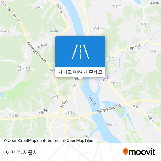이포로 지도