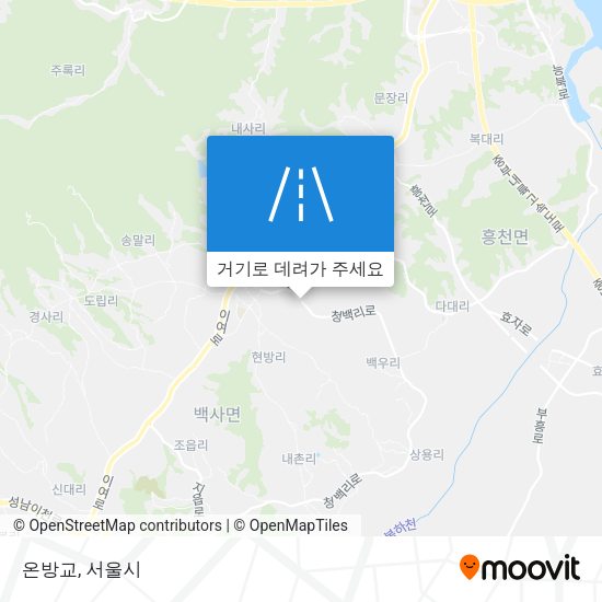 온방교 지도