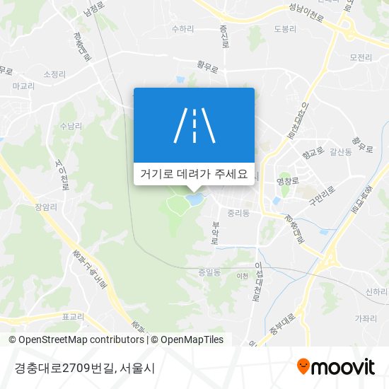 경충대로2709번길 지도