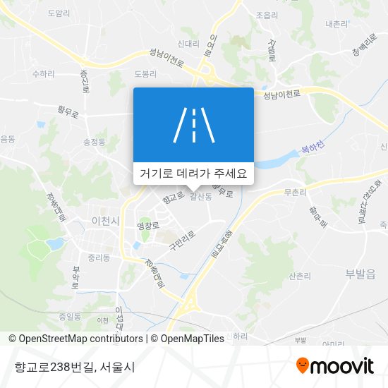 향교로238번길 지도