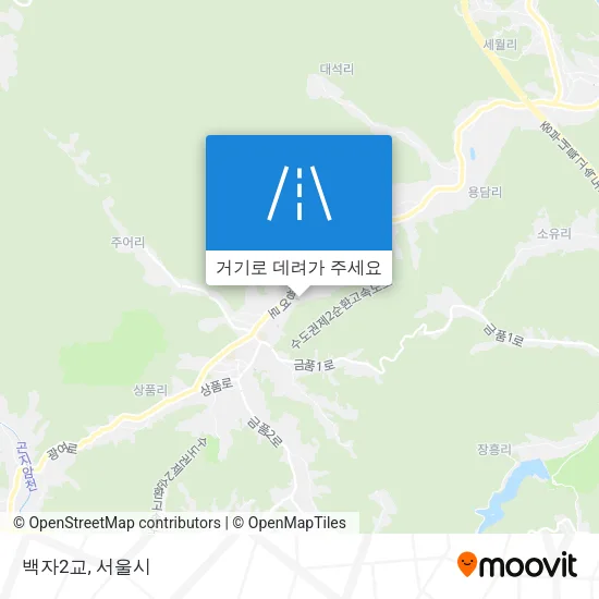 백자2교 지도