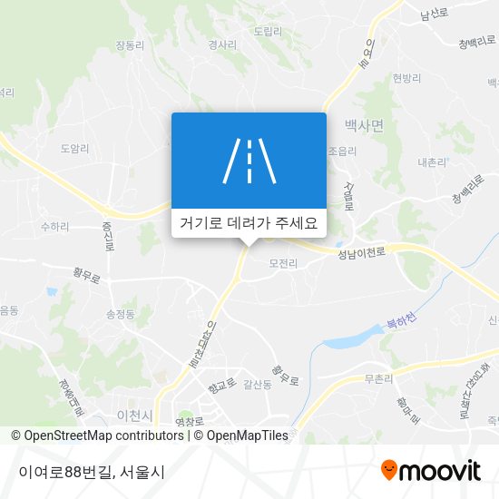 이여로88번길 지도