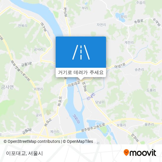 이포대교 지도