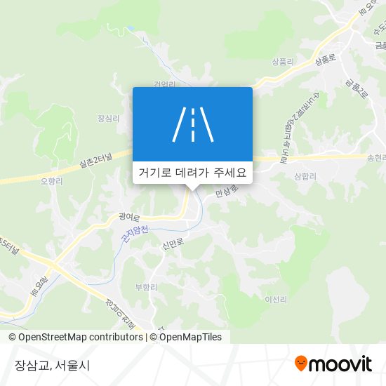 장삼교 지도