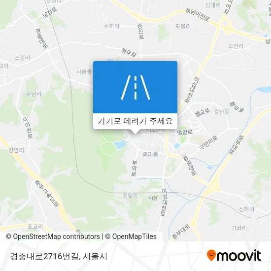 경충대로2716번길 지도
