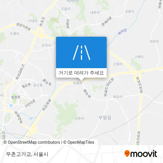무촌고가교 지도