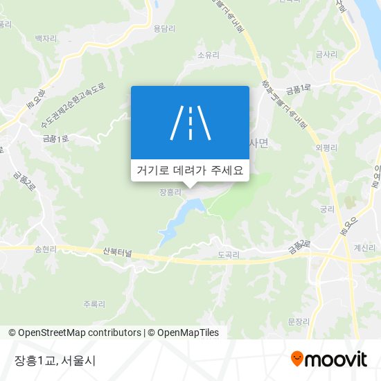 장흥1교 지도