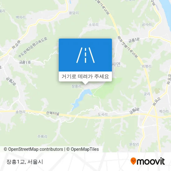장흥1교 지도