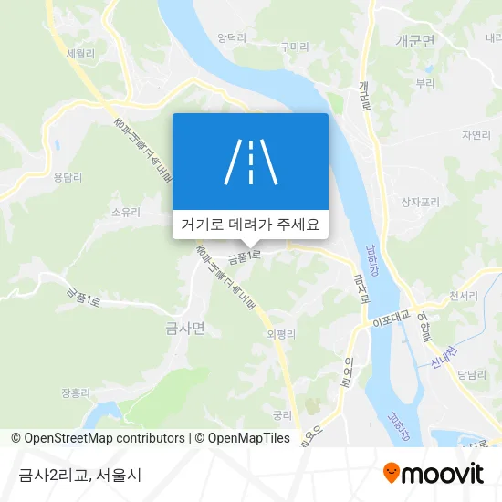 금사2리교 지도