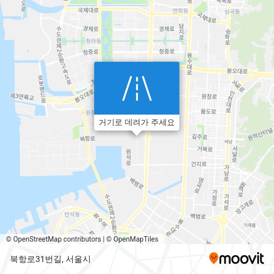 북항로31번길 지도
