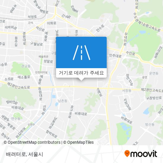 배려터로 지도