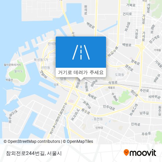 참외전로244번길 지도