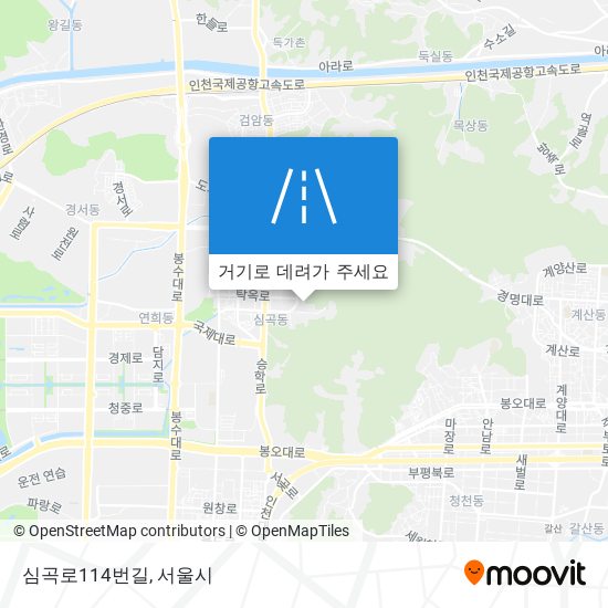 심곡로114번길 지도