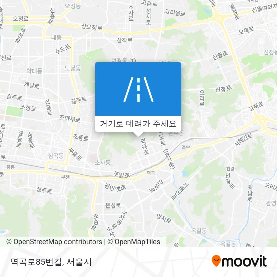 역곡로85번길 지도