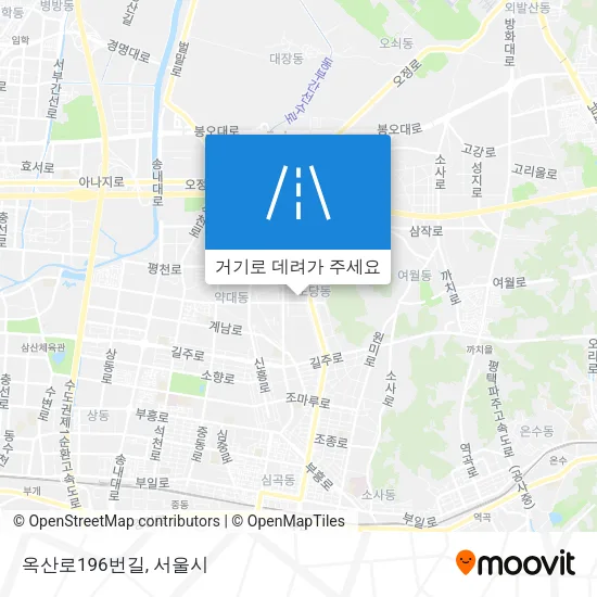 옥산로196번길 지도