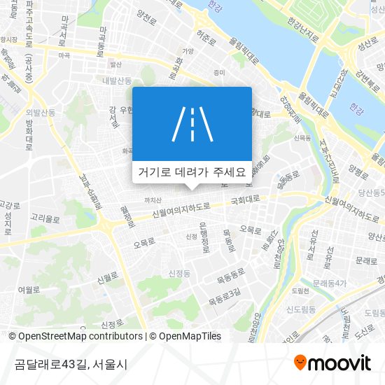 곰달래로43길 지도