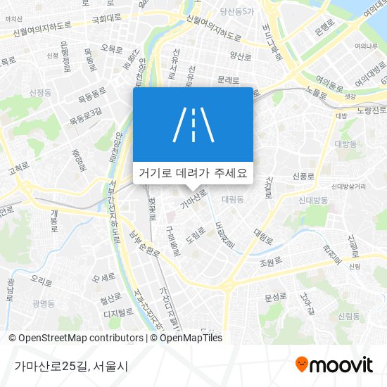 가마산로25길 지도