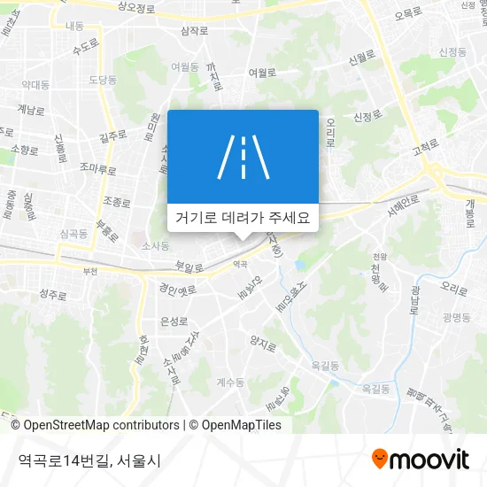 역곡로14번길 지도