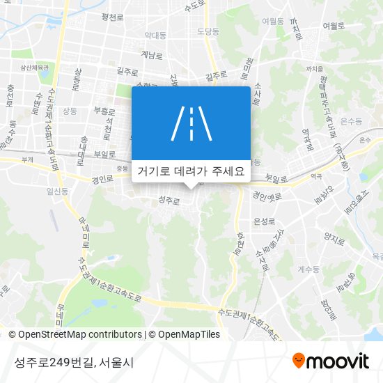 성주로249번길 지도