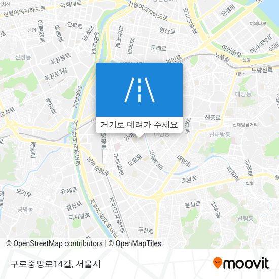 구로중앙로14길 지도