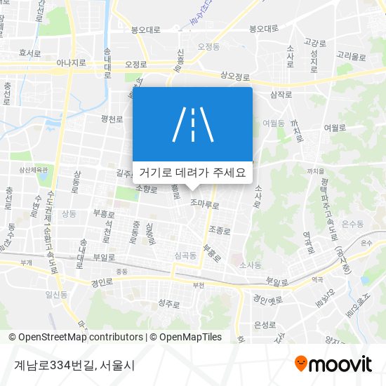 계남로334번길 지도