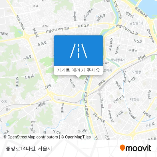 중앙로14나길 지도