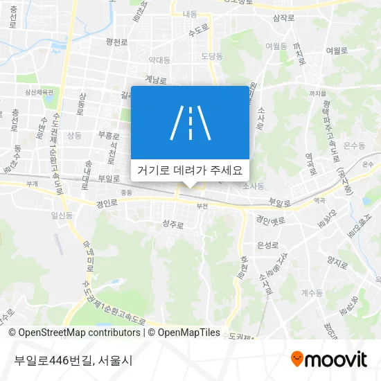 부일로446번길 지도