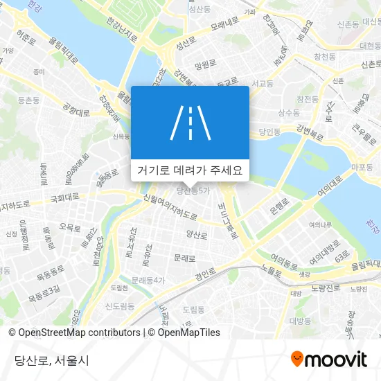 당산로 지도