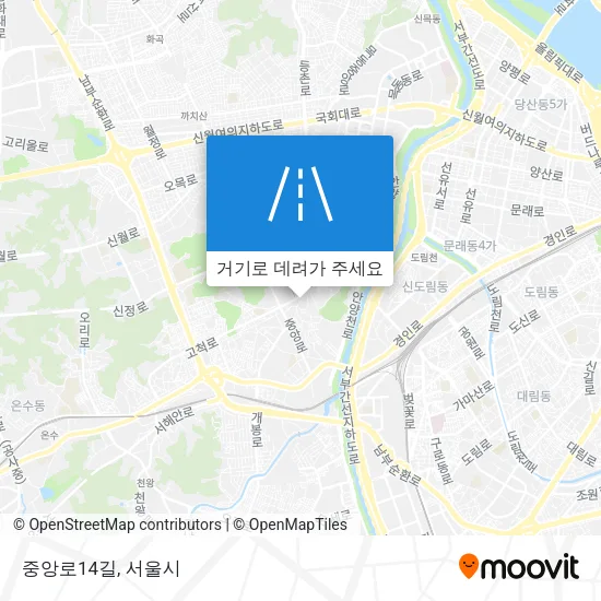 중앙로14길 지도