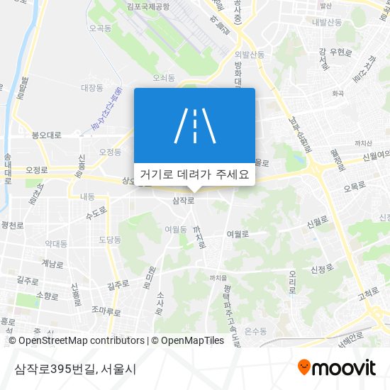 삼작로395번길 지도