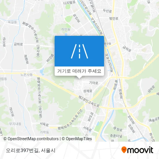 오리로397번길 지도