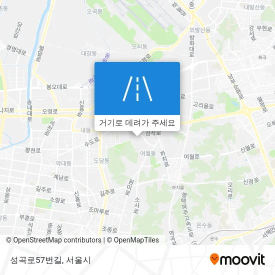 성곡로57번길 지도