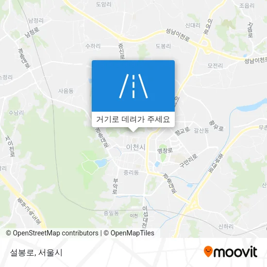 설봉로 지도