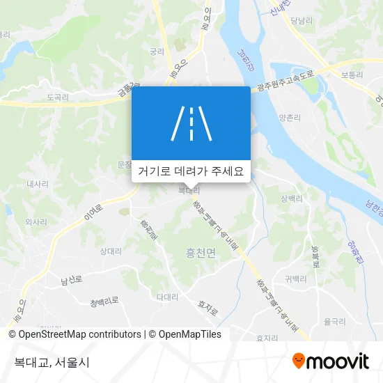 복대교 지도