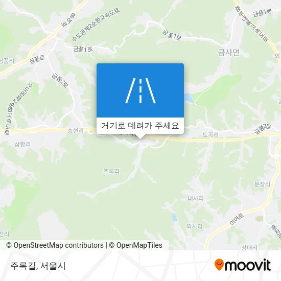 주록길 지도