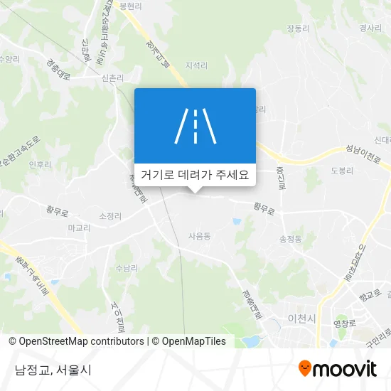 남정교 지도