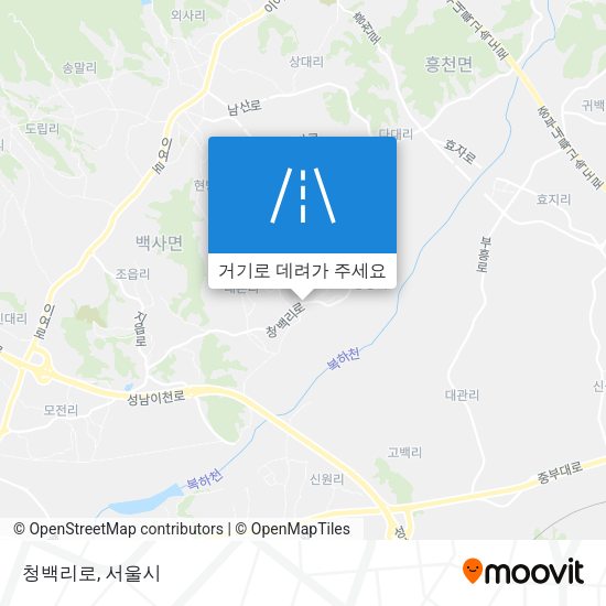청백리로 지도