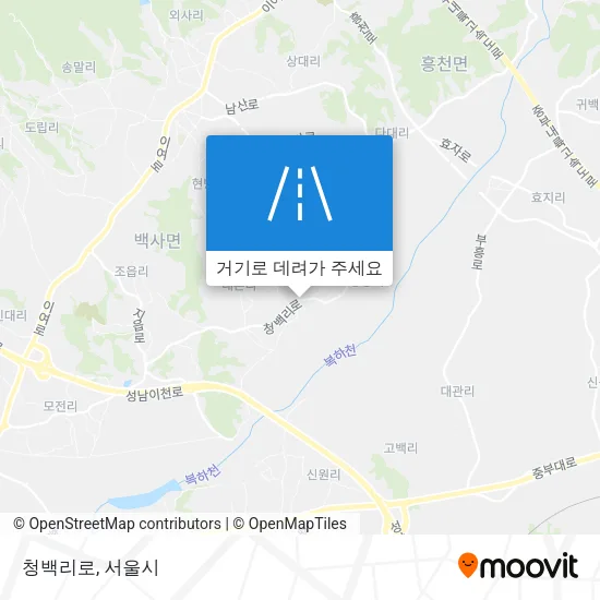 청백리로 지도