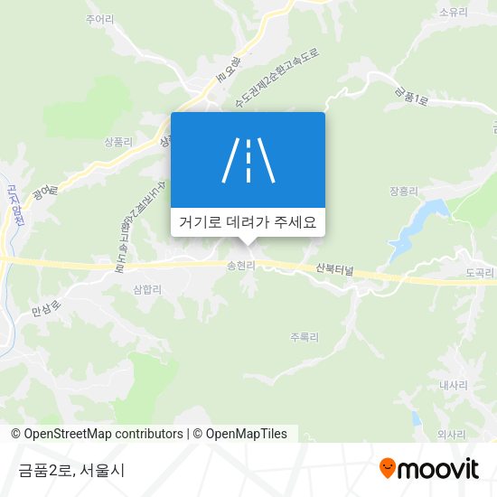 금품2로 지도