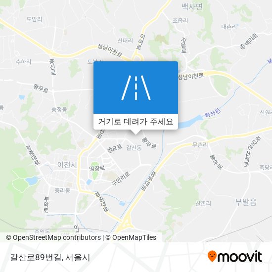 갈산로89번길 지도