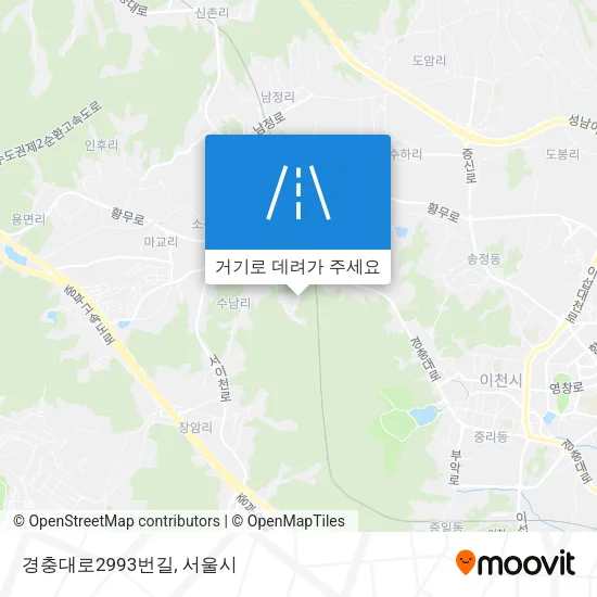 경충대로2993번길 지도