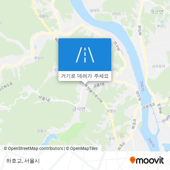 하호교 지도