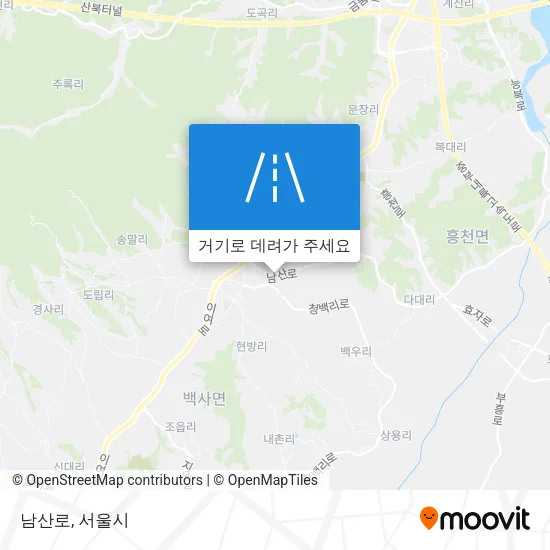 남산로 지도