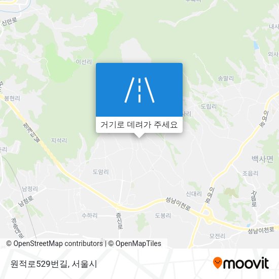 원적로529번길 지도