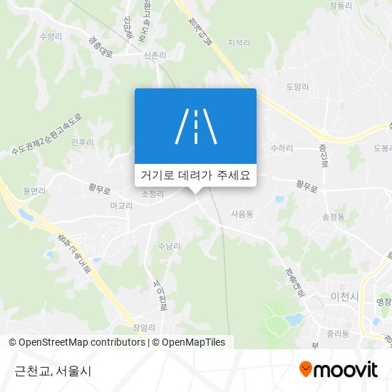 근천교 지도