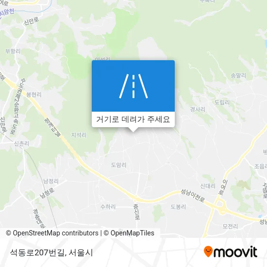 석동로207번길 지도