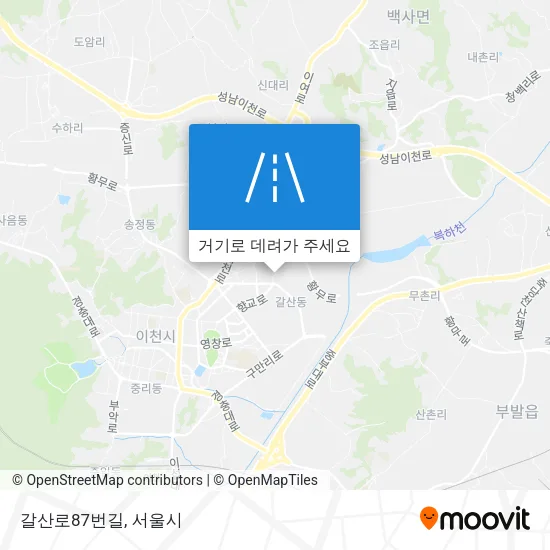 갈산로87번길 지도