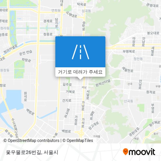 옻우물로26번길 지도