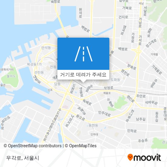 우각로 지도