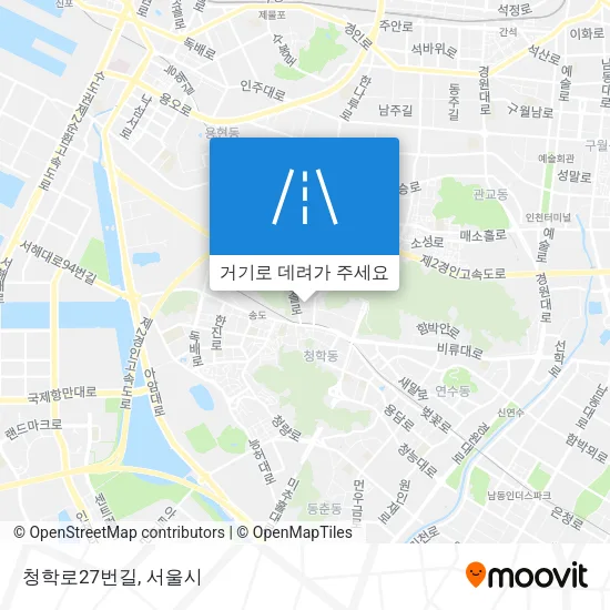 청학로27번길 지도